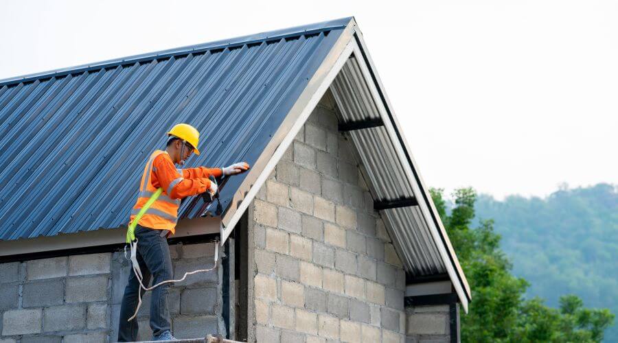 Professional gutter cleaning in Dent, MN